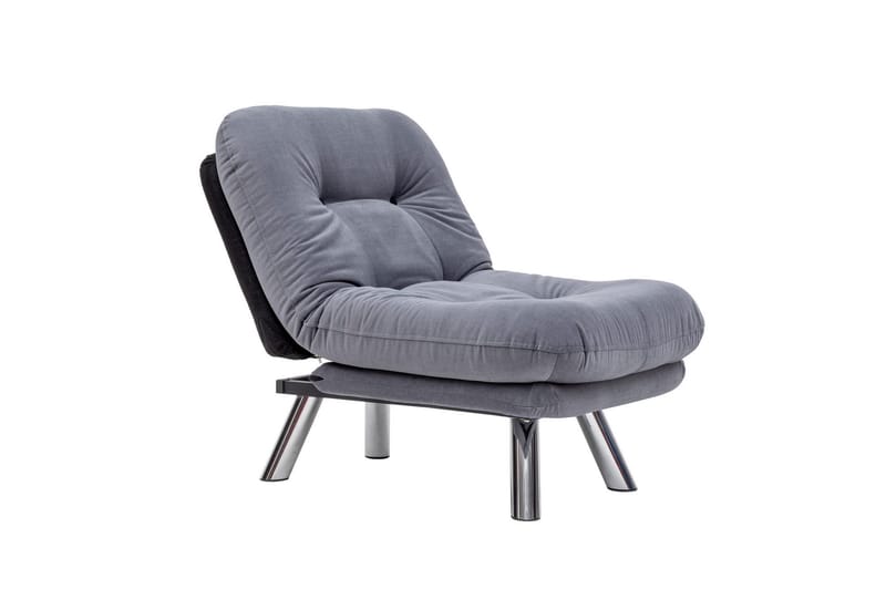 Sugarstown Bäddfåtölj 110x70 cm Grå - Möbler - Vardagsrum - Fåtöljer - Bäddfåtöljer