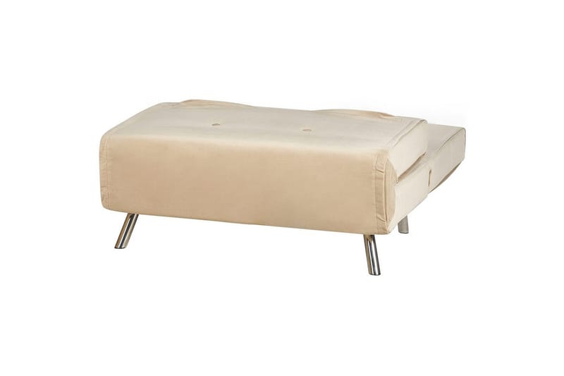 Bäddsoffa Farris - Beige, Silver - Möbler - Vardagsrum - Fåtöljer - Bäddfåtöljer