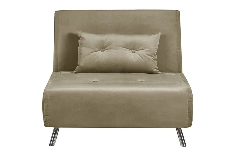 Bäddsoffa Farris, Grön, Silver