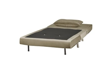 Bäddsoffa Farris - Grön, Silver - Möbler - Vardagsrum - Fåtöljer - Bäddfåtöljer