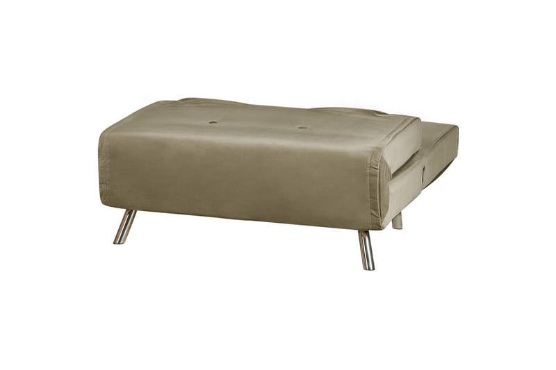 Bäddsoffa Farris - Grön, Silver - Möbler - Vardagsrum - Fåtöljer - Bäddfåtöljer