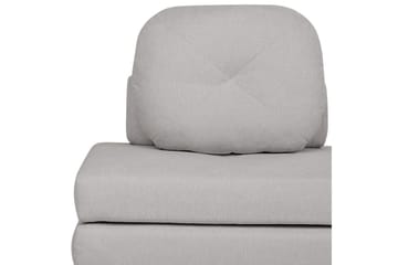 Bäddsoffa Olden - Grå/Polyester, 81x182 cm - Möbler - Vardagsrum - Fåtöljer - Bäddfåtöljer