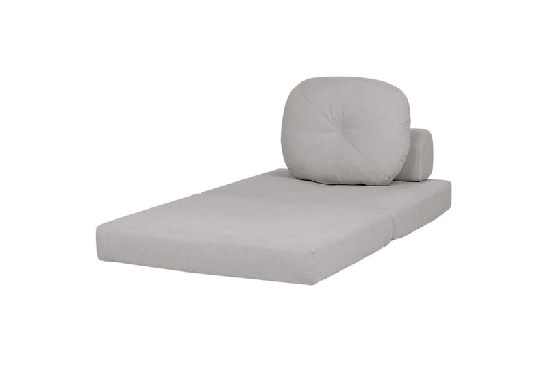Bäddsoffa Olden - Grå/Polyester, 81x182 cm - Möbler - Vardagsrum - Fåtöljer - Bäddfåtöljer
