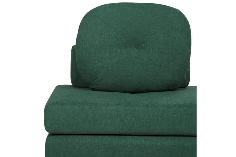 Bäddsoffa Olden - Grön/Polyester, 81x182 cm - Möbler - Vardagsrum - Fåtöljer - Bäddfåtöljer