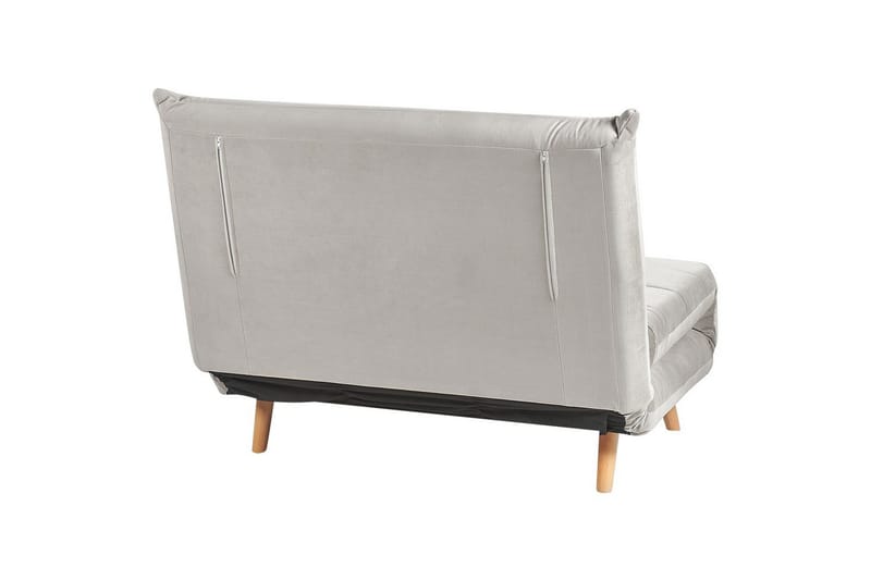 Bäddsoffa Setten - Grå, ljust trä - Möbler - Vardagsrum - Fåtöljer - Bäddfåtöljer