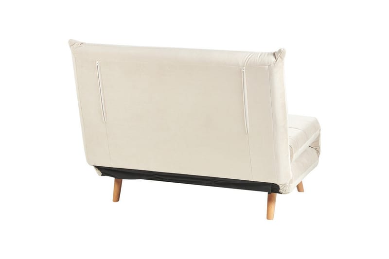 Bäddsoffa Setten - Vit, ljust trä - Möbler - Vardagsrum - Fåtöljer - Bäddfåtöljer