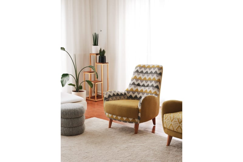 Baghana Fåtölj - Flerfärgad - Möbler - Vardagsrum - Fåtöljer