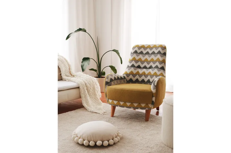 Baghana Fåtölj, Flerfärgad