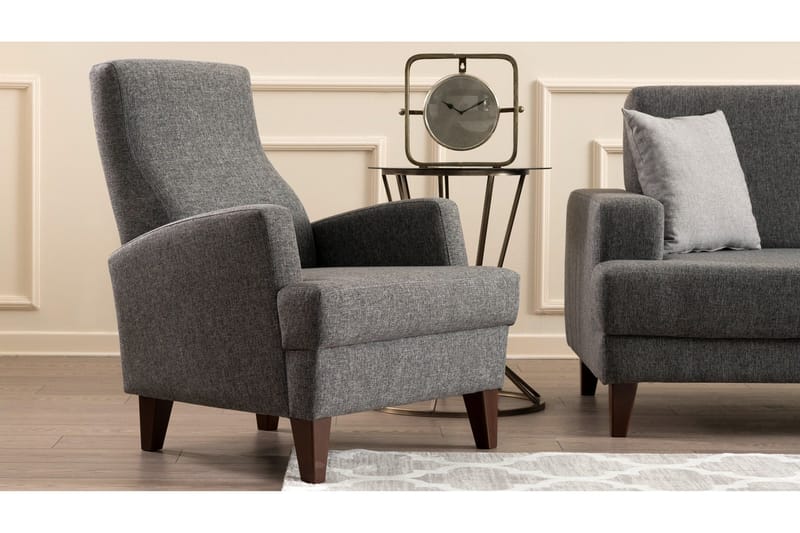 Balcabe Fåtölj - Mörkgrå - Möbler - Vardagsrum - Fåtöljer