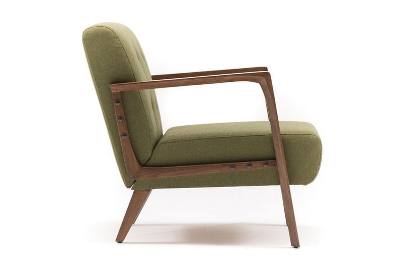 Barrion Fåtölj med Armstöd - Grön - Möbler - Vardagsrum - Fåtöljer