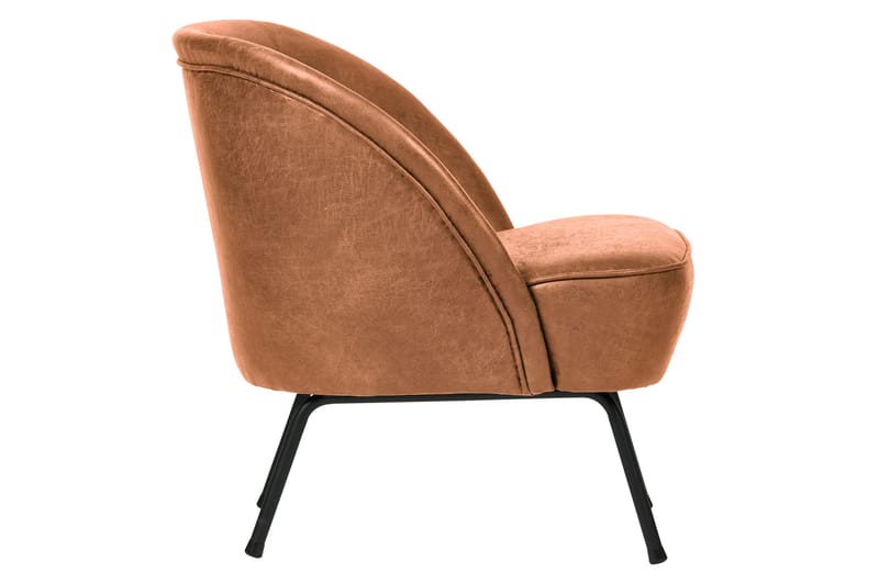 Bastien Skinnfåtölj - Brun - Möbler - Vardagsrum - Fåtöljer
