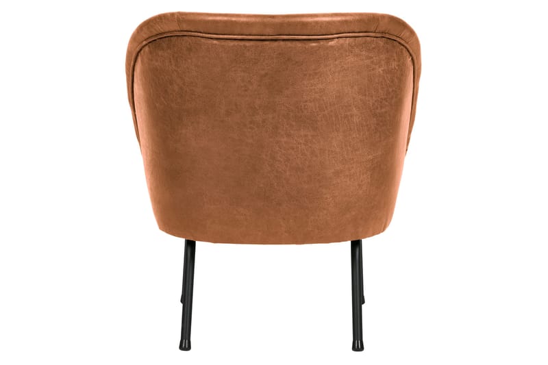 Bastien Skinnfåtölj - Brun - Möbler - Vardagsrum - Fåtöljer