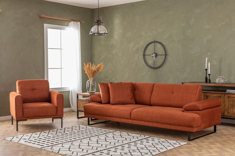 Batoche Fåtölj Orange - Möbler - Vardagsrum - Fåtöljer