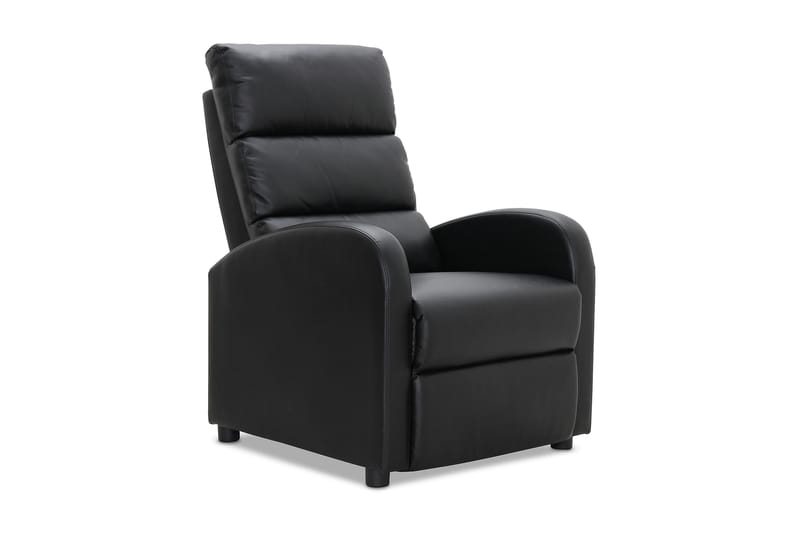 BAWTRY Reclinerfåtölj Svart - Biofåtöljer & reclinerfåtöljer - Skinnfåtölj