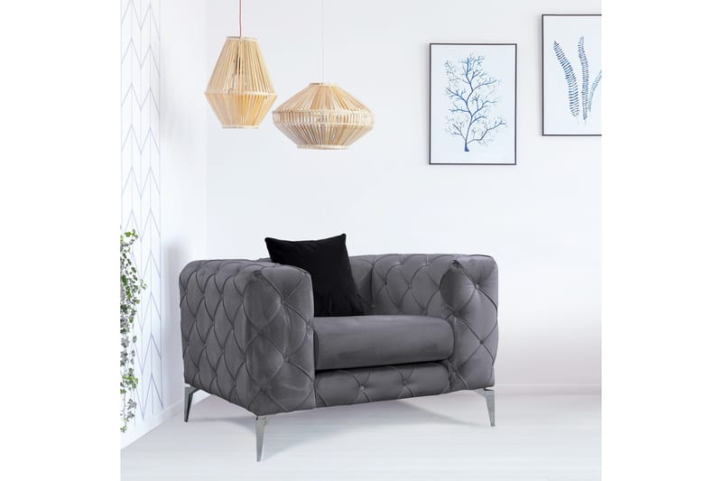 Beachport Fåtölj - Antracit - Möbler - Vardagsrum - Fåtöljer