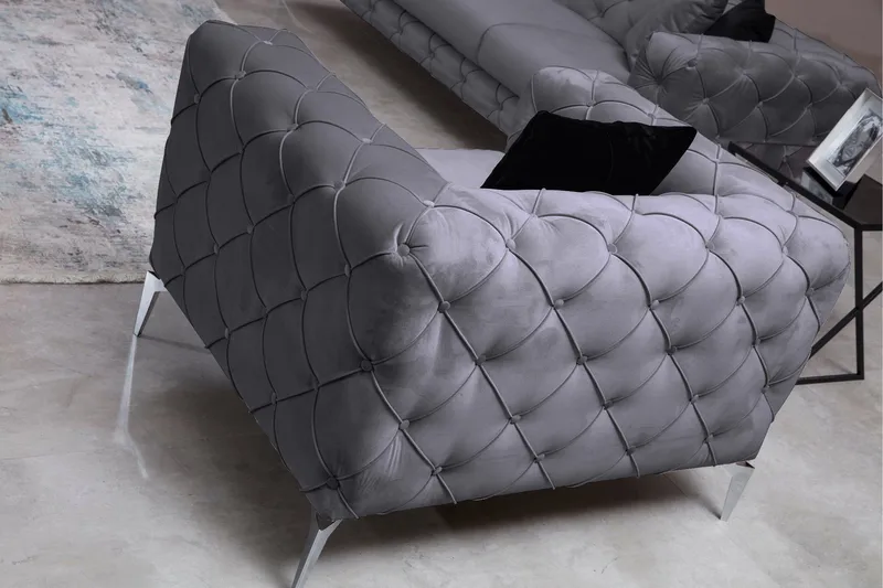 Beachport Fåtölj - Antracit - Möbler - Vardagsrum - Fåtöljer