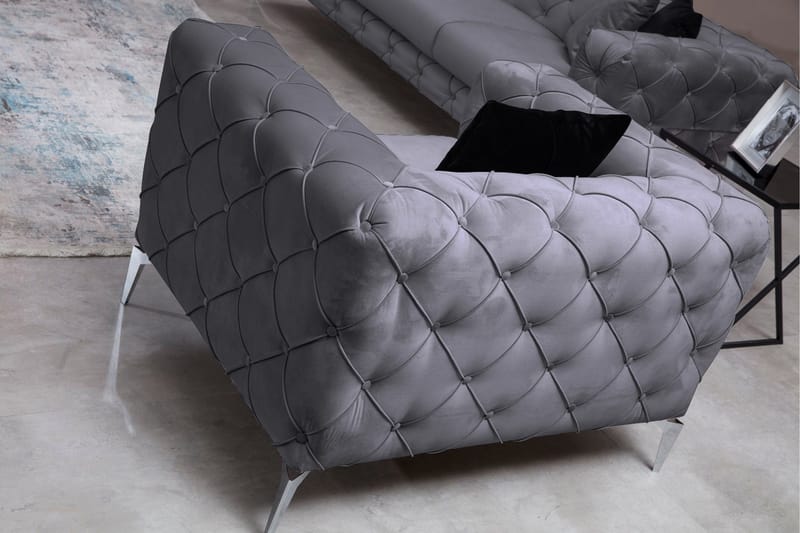 Beachport Fåtölj - Antracit - Möbler - Vardagsrum - Fåtöljer