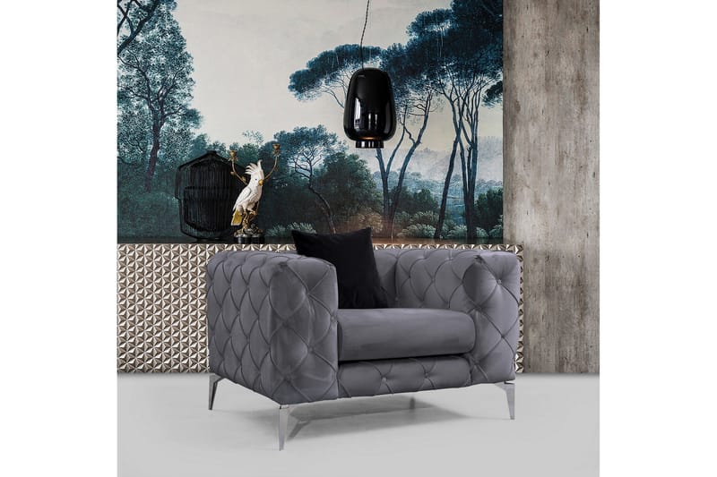 Beachport Fåtölj - Antracit - Möbler - Vardagsrum - Fåtöljer