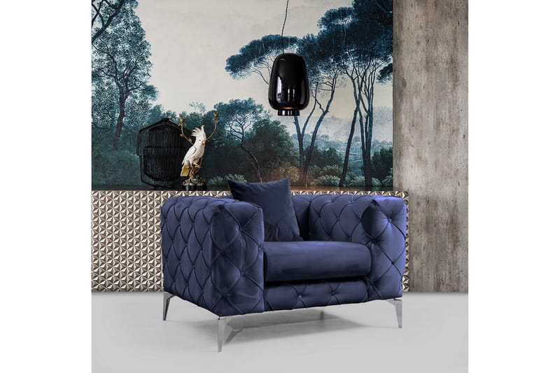 Beachport Fåtölj - Marinblå - Möbler - Vardagsrum - Fåtöljer