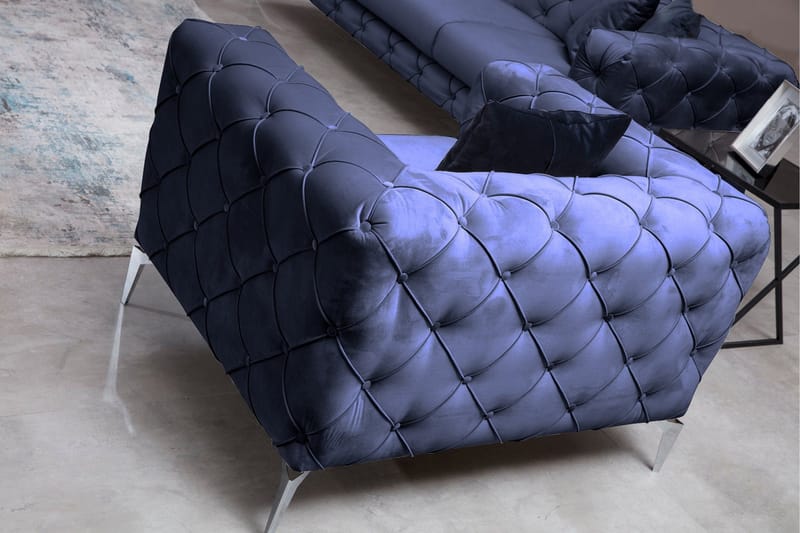 Beachport Fåtölj - Marinblå - Möbler - Vardagsrum - Fåtöljer