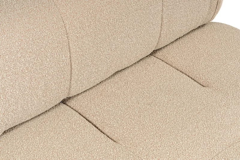 Belgin Vänstermodul / Fåtölj med utfällbara armstöd och ryggstöd - Peach - Möbler - Vardagsrum - Fåtöljer