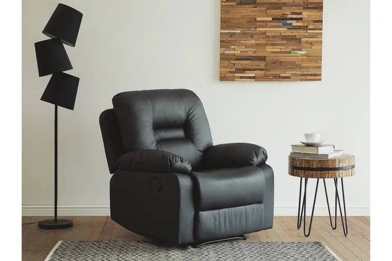 Bergen Fåtölj - Svart - Möbler - Vardagsrum - Fåtöljer