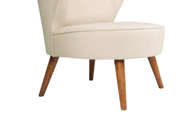 Biby Fåtölj med Armstöd - Beige - Möbler - Vardagsrum - Fåtöljer - Fåtölj utan armstöd