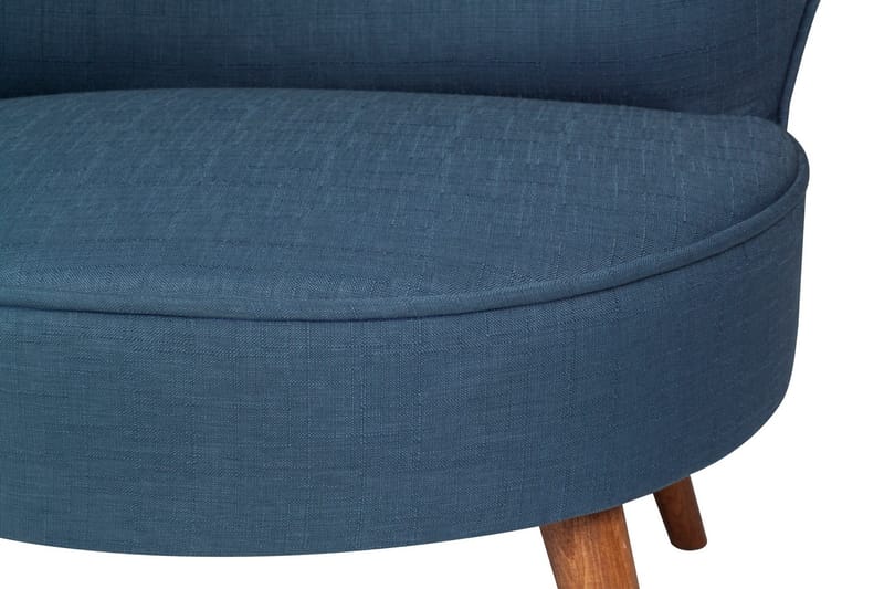 Biby Fåtölj med Armstöd - Blå - Möbler - Vardagsrum - Fåtöljer