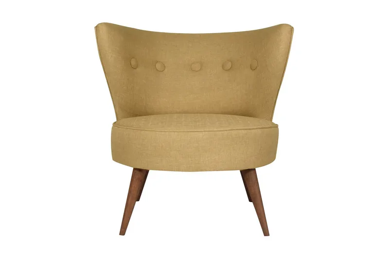 Biby Fåtölj med Armstöd - Brun - Möbler - Vardagsrum - Fåtöljer