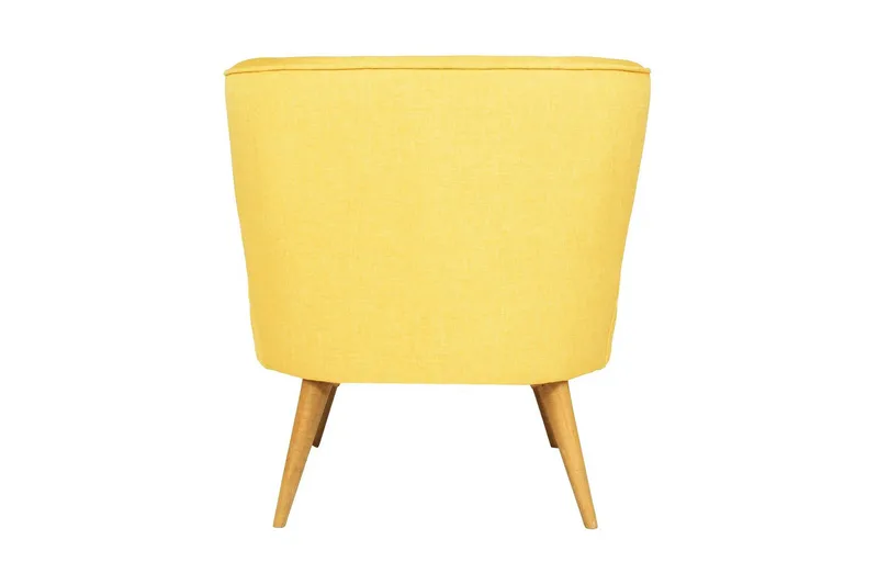 Biby Fåtölj med Armstöd - Gul - Möbler - Vardagsrum - Fåtöljer