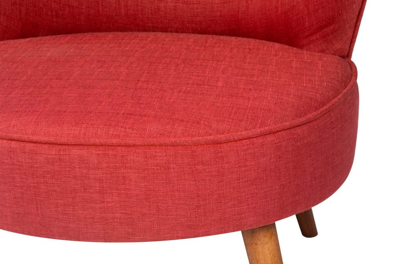 Biby Fåtölj med Armstöd - Röd - Möbler - Vardagsrum - Fåtöljer