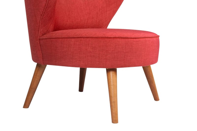 Biby Fåtölj med Armstöd - Röd - Möbler - Vardagsrum - Fåtöljer