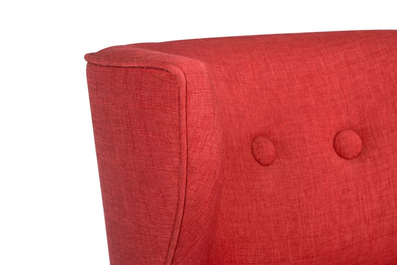 Biby Fåtölj med Armstöd - Röd - Möbler - Vardagsrum - Fåtöljer