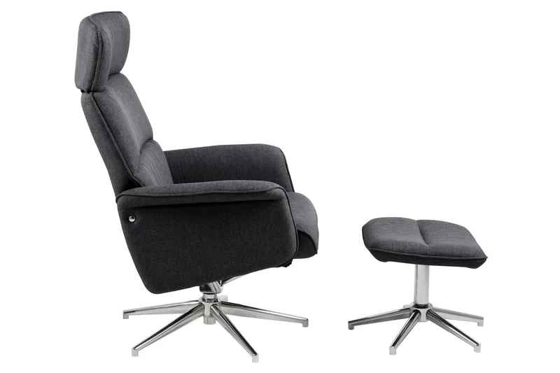 Bleur Reclinerfåtölj - Grå - Möbler - Vardagsrum - Fåtöljer - Biofåtöljer & reclinerfåtöljer