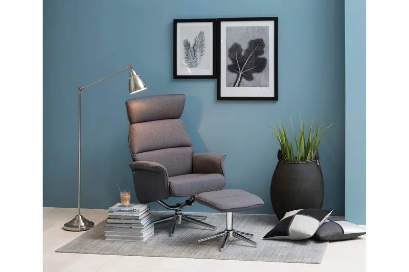 Bleur Reclinerfåtölj - Grå - Möbler - Vardagsrum - Fåtöljer - Biofåtöljer & reclinerfåtöljer