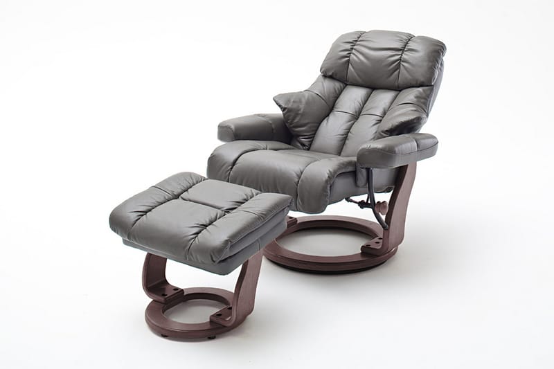Calgary Reclinerfåtölj - Grå - Möbler - Vardagsrum - Fåtöljer - Biofåtöljer & reclinerfåtöljer