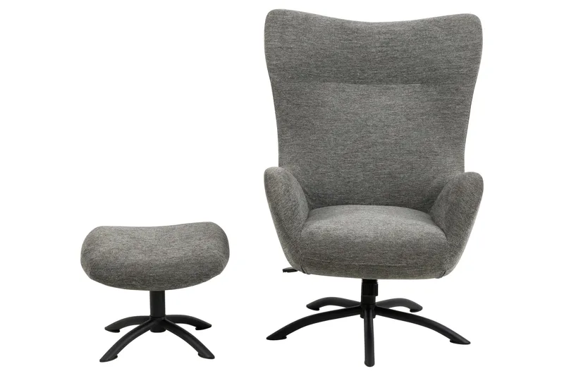 Chovar Reclinerfåtölj - Grå - Möbler - Vardagsrum - Fåtöljer - Biofåtöljer & reclinerfåtöljer