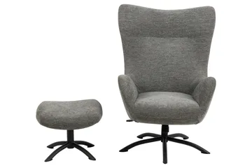 Chovar Reclinerfåtölj - Grå - Möbler - Vardagsrum - Fåtöljer - Biofåtöljer & reclinerfåtöljer