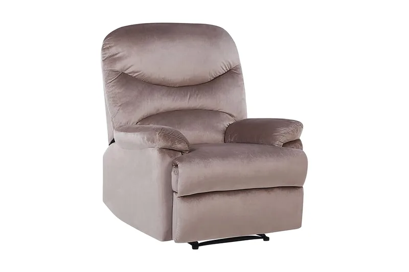 Ellov Fåtölj - Brungrå/Sammet - Möbler - Vardagsrum - Fåtöljer - Biofåtöljer & reclinerfåtöljer