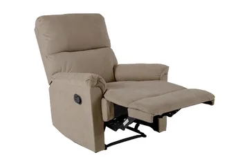 Fåtölj Gustav Fåtölj 84x92x104 cm Mörkbeige - Möbler - Vardagsrum - Fåtöljer - Biofåtöljer & reclinerfåtöljer