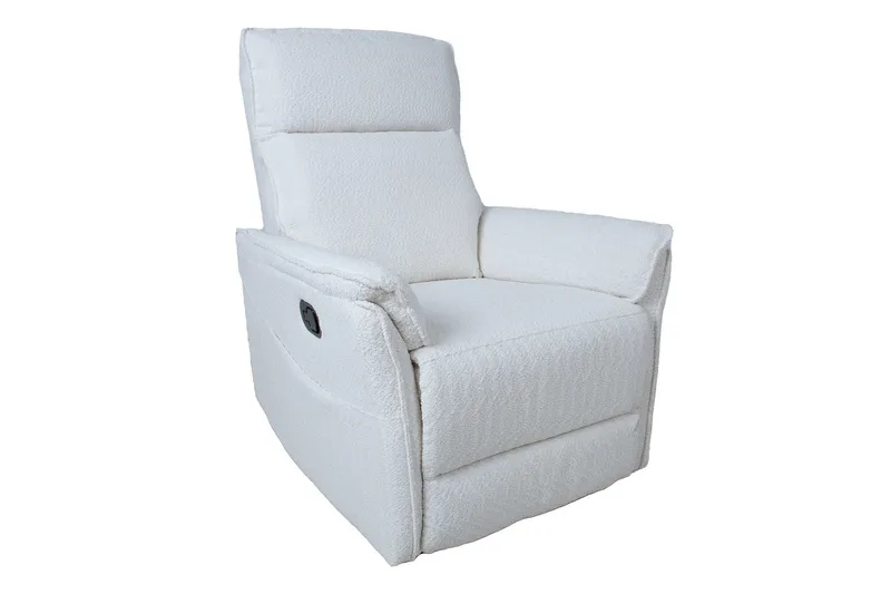Gerry Reclinerfåtölj Vit - Möbler - Vardagsrum - Fåtöljer - Biofåtöljer & reclinerfåtöljer