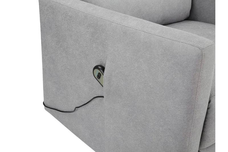 Junnosuke Reclinerfåtölj - Ljusgrå - Möbler - Vardagsrum - Fåtöljer - Biofåtöljer & reclinerfåtöljer