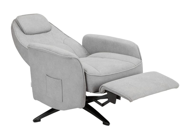 Kafiah Reclinerfåtölj - Ljusgrå - Möbler - Vardagsrum - Fåtöljer - Biofåtöljer & reclinerfåtöljer