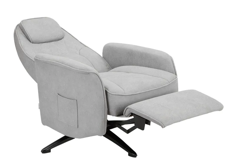 Kafiah Reclinerfåtölj - Ljusgrå - Möbler - Vardagsrum - Fåtöljer - Biofåtöljer & reclinerfåtöljer