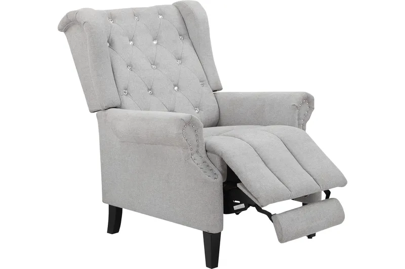 Kahela Reclinerfåtölj - Ljusgrå - Möbler - Vardagsrum - Fåtöljer - Biofåtöljer & reclinerfåtöljer