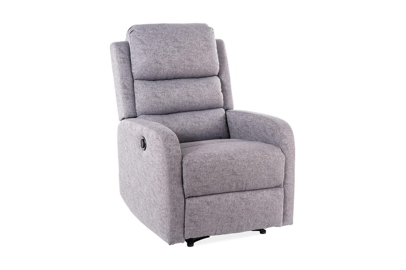 KOSCINO Reclinerfåtölj Ställbar Grå - Möbler - Vardagsrum - Fåtöljer - Biofåtöljer & reclinerfåtöljer