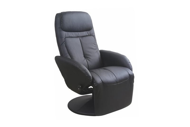 LADONNA Reclinerfåtölj Konstläder Svart - Möbler - Vardagsrum - Fåtöljer - Biofåtöljer & reclinerfåtöljer