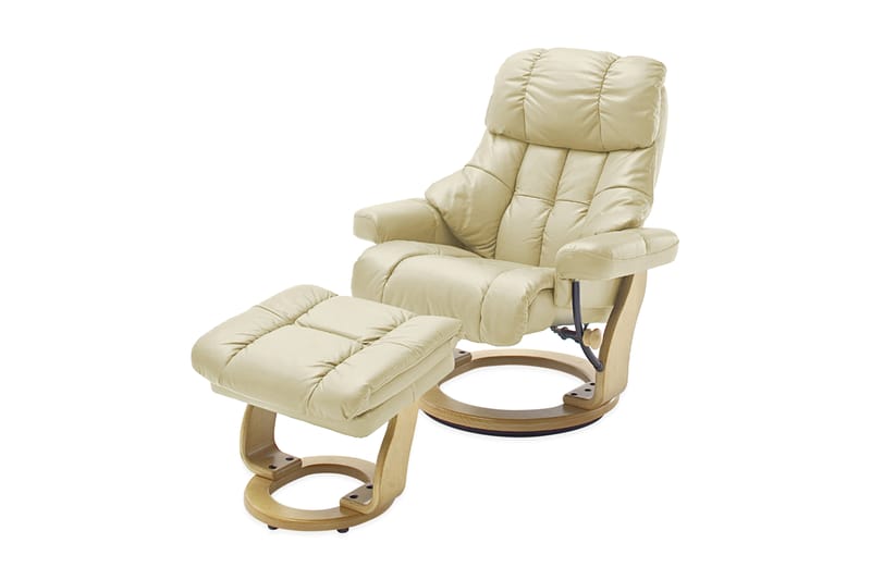 LEVILOU Reclinerfåtölj Beige - Möbler - Vardagsrum - Fåtöljer - Biofåtöljer & reclinerfåtöljer
