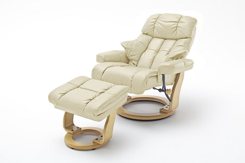 LEVILOU Reclinerfåtölj Beige - Möbler - Vardagsrum - Fåtöljer - Biofåtöljer & reclinerfåtöljer