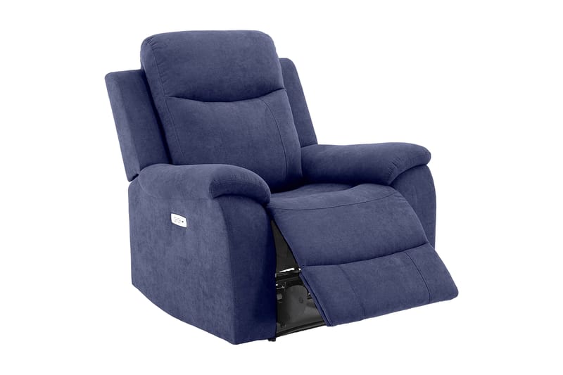 Milo Recliner Fåtölj Blå - Möbler - Vardagsrum - Fåtöljer - Biofåtöljer & reclinerfåtöljer
